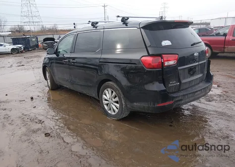 2017 Kia Sedona Ex из США, поврежденный, VIN KNDMC5C10H6280098